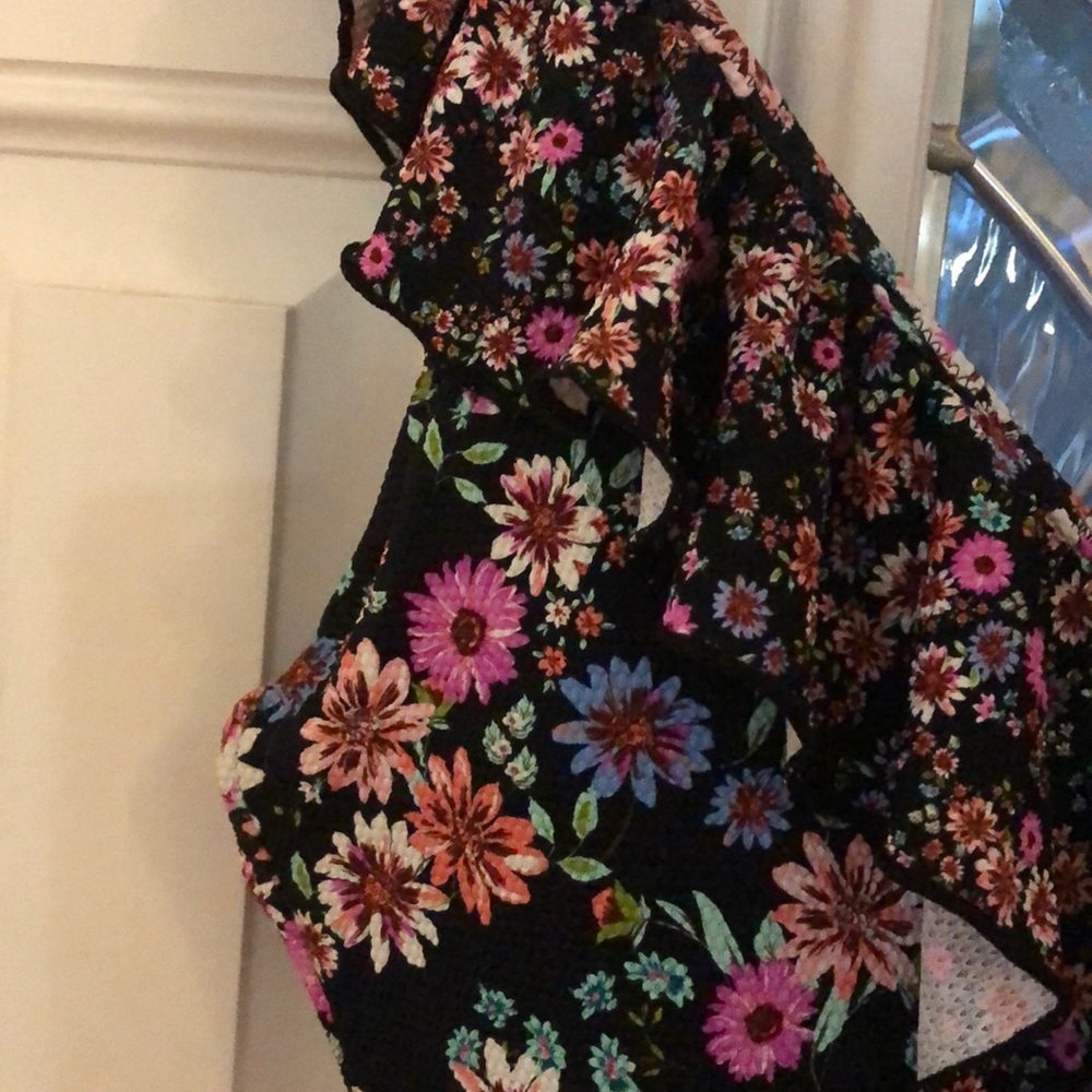 Jessica Simpson Floral One Piece Swimsuit